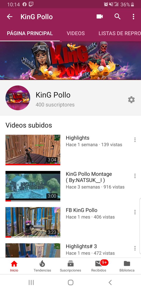 FBKinGPollo's tweet photo. 400 suscriptores 😍 Gracias a todos mi gente por su apoyo poco a poco vamos para alante si Dios quiere  ❤🙏 

#KinGPolloUp🐥
#RecognizeMile🏁
#PRUp🇵🇷

LINK YOUTUBE https://t.co/z83j9h0edJ https://t.co/YoZaZrQaR4