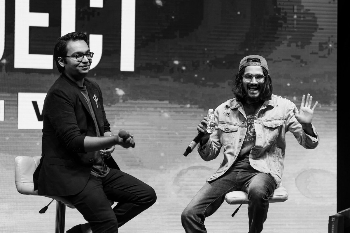 ifp_world's tweet photo. Throwback to when @Bhuvan_Bam spoke about his journey to becoming India's biggest digital star at #IFP8 festival, in conversation with @renilabraham_
Check out #IFP9 on https://t.co/NEuQKygpQ7
October 12, 13 | Mehboob Studio, Mumbai
BOOK YOUR PASSES NOW!
#IndiaFilmProject https://t.co/oM8m5Sxzho