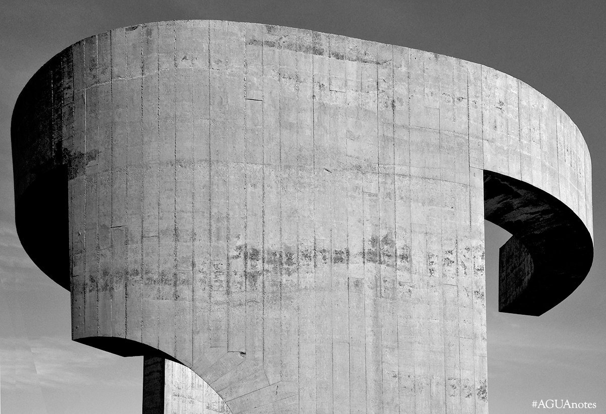 Elogio del Horizonte,1989 ... Eduardo Chillida #Gijón #Asturias #AGUAnotes