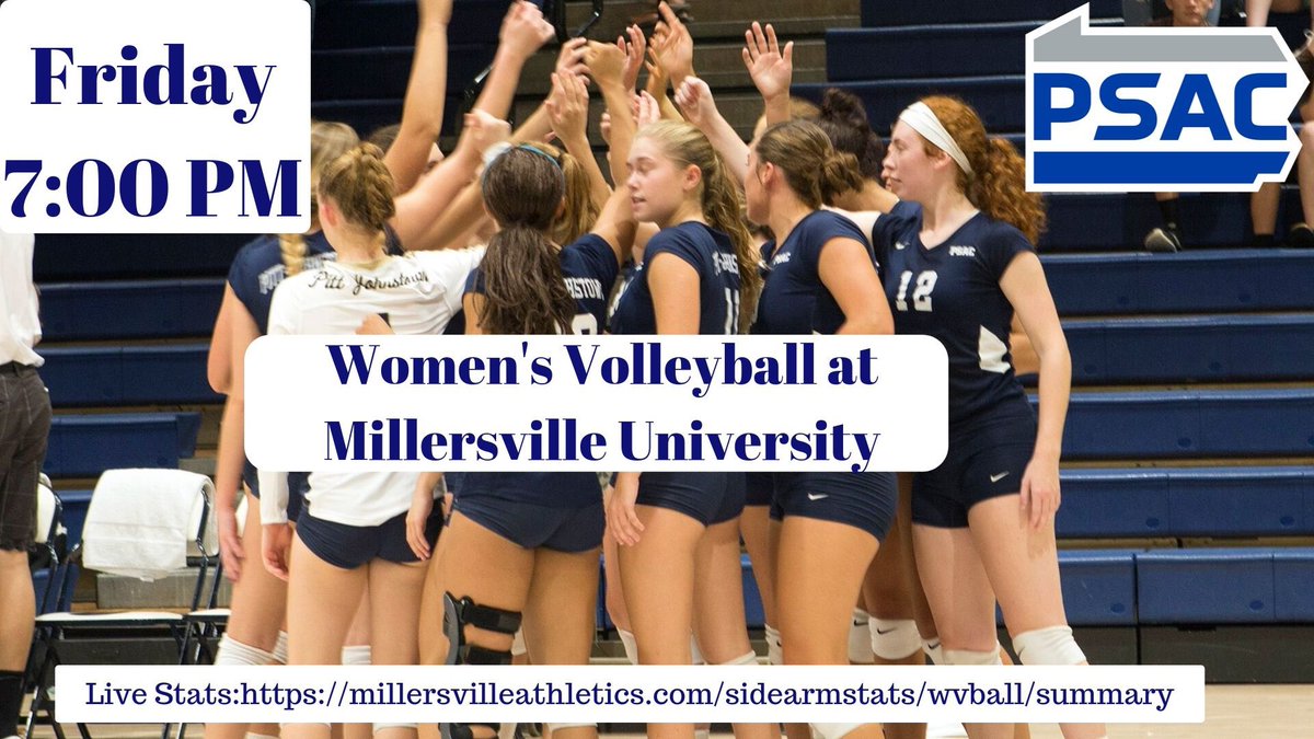 Women’s Volleyball  at Millersville 7:00 PM #GoMtnCats