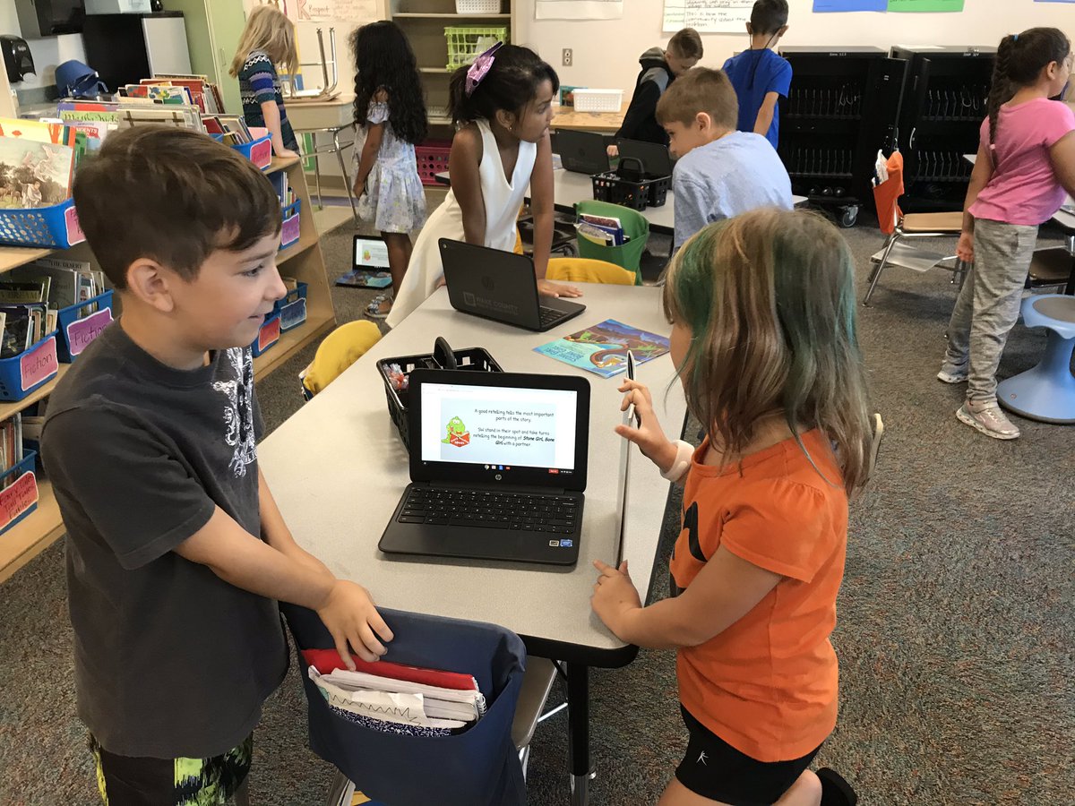 allison_behrens's tweet photo. Who knew the tongue twister “she sells seashells...” was actually a true story? We didn’t, but now we do. 🤩 Thanks to the book Stone Girl, Bone Girl which is the story of Mary Anning. Great kick off to our paleontology unit! @ELeducation @herbertakins #retellpractice https://t.co/LF0nkxYNRC