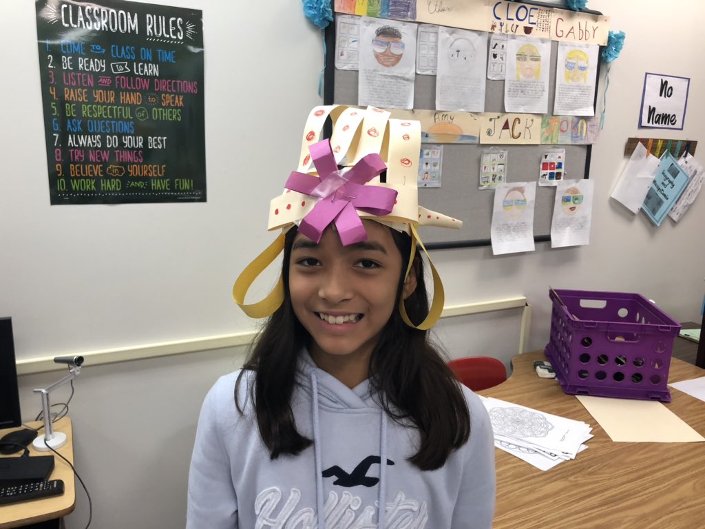 TeamDynamicICMS's tweet photo. We’ve started our ancient Egypt unit and created pharaoh crowns with a group! Here are the morning social studies class finished products... #ancientegypt https://t.co/QwSCVjfXrY