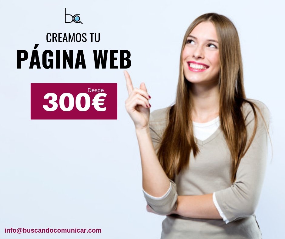 BuscarComunicar's tweet photo. El 80% de las #empresas a día de hoy ofrecen sus #servicios y #productos a través de una #páginaweb 

En #buscandocomunicar te asesoramos y acompañamos en el proceso de llevar la #imagen de tu #negocio al mundo digital de una forma estética y adaptada para llegar a tus clientes🚀 https://t.co/Q423nt4PRH