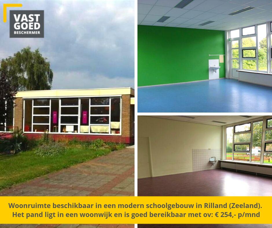 devgb_nl's tweet image. Wij hebben #woonruimte beschikbaar in een modern #schoolgebouw in #Rilland. Je krijgt een nette woonruimte tot je beschikking van ca. 60m². De #voorzieningen deel je met 1 medebewoner. Interesse? We horen graag van je! bit.ly/30LYQLY