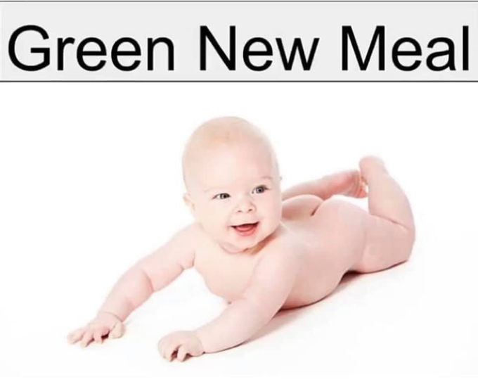 Green New Meal baby