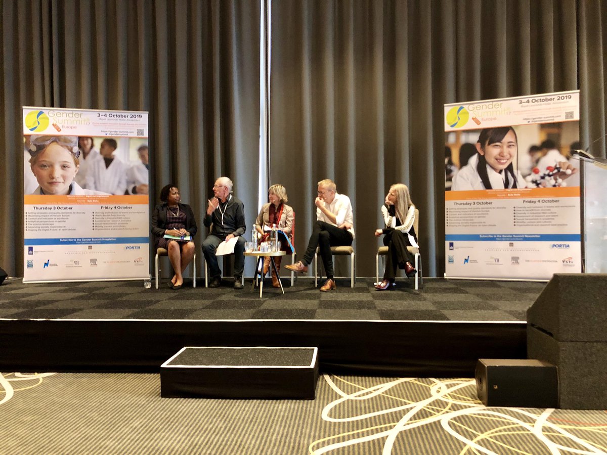 HetActeursgeno1's tweet photo. Our director and script writer Tony Maples is talking about our play #MeTooAcademia and how tackle difficult topics like harassment in academia. With: Annetje Ottow @UniUtrecht, @MarijkeNaezer, Frederik Bondestam @GenderinSweden en Rhonda J. Davis @NSF #GenderSummit17 #gs17eu https://t.co/12DRpaiTQS