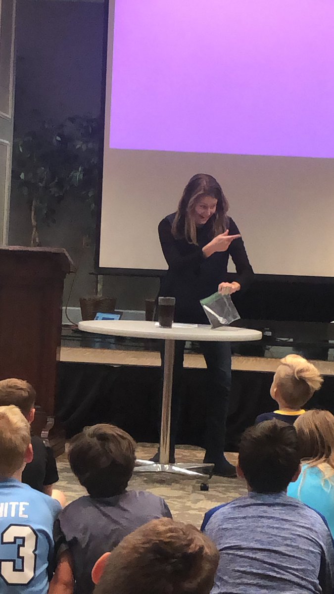 TwinOaksCS's tweet photo. Miss Brewer leading chapel teaching about the story of redemption through Jesus Christ https://t.co/VT8EuRlhkt