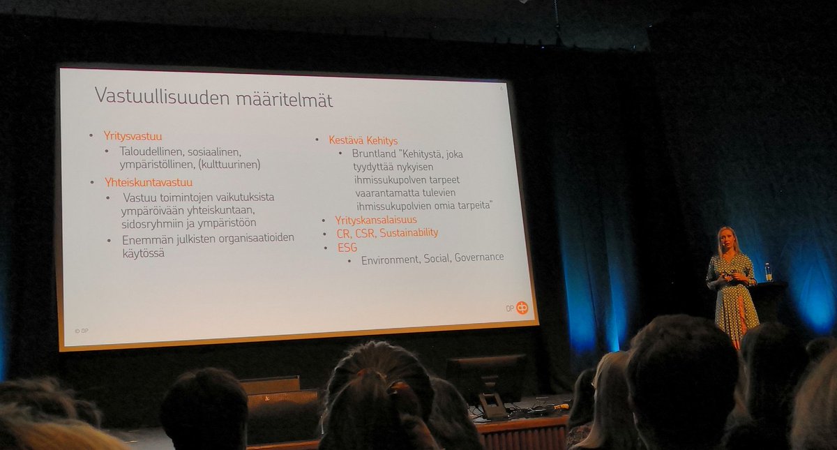 AnneLaitinen's tweet photo. Yritysvastuullisuutta on monenlaista. #ekonomisummit
@Katiihamaki https://t.co/PChLTlQhhJ