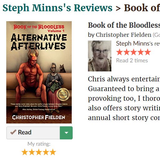 ChrisFielden's tweet photo. The first couple of reviews for my new book are on @goodreads. Thank you @StephMinns and Lynda Nash :) The book will be published by @VictorinaPress at the end of November. https://t.co/j4QKGTNvX0 https://t.co/BWsvhbtqMQ