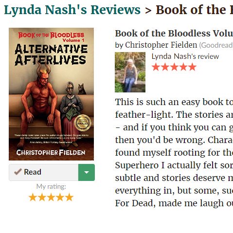 ChrisFielden's tweet photo. The first couple of reviews for my new book are on @goodreads. Thank you @StephMinns and Lynda Nash :) The book will be published by @VictorinaPress at the end of November. https://t.co/j4QKGTNvX0 https://t.co/BWsvhbtqMQ