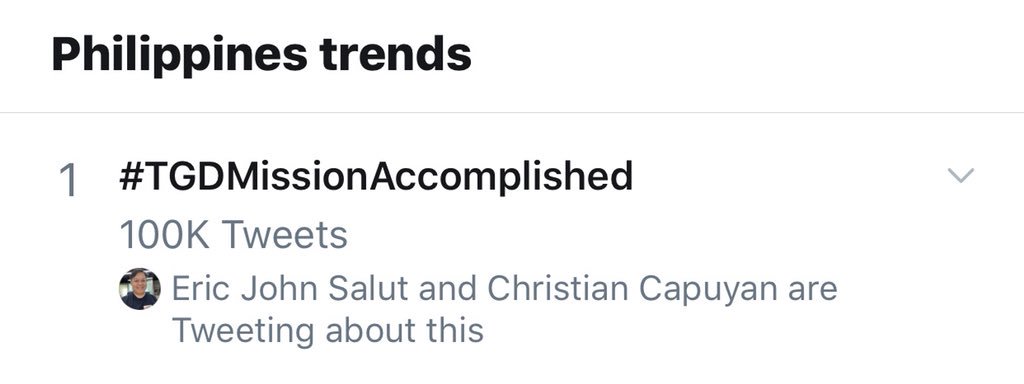 sweet17claire's tweet photo. #TGDMissionAccomplished tayo mga bok! Congrats and Good Job team The Generals  Daughter. 
@iamAndalioLoisa @143redangel @iamr2alonte @teamangel_ph @DreamscapePH @mepauloavelino @kyliembalagtas @tirsocruziii @jd_ching @Super_Janice https://t.co/j1YBrtoUb7
