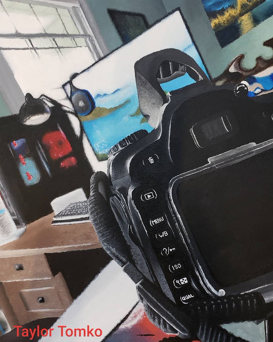westsartclass's tweet photo. A view into our world. Port Prep paintings. #ofvisualarts #ofhastalent #hsart #art #olmstedfallshighschool #ilovemyjob #studentsuccess #mystudentsarethebest #artteachersofinstagram https://t.co/K1Pdet3bvz
