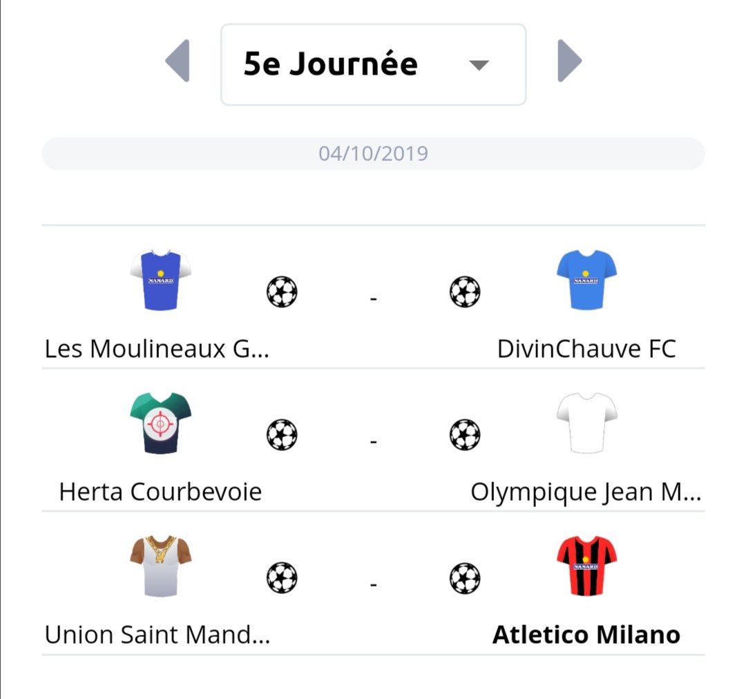 CaptainLeague's tweet photo. Très beau programme ce week-end:
-Victoire impérative pour @LMG_Offs contre le leader @DivinChauveFC pour espérer accrocher les places d'honneur
-@HCourbevoie va-t-il tenir ce rythme de champion contre @jeanMimi ?
-défaite interdite pour @geokester contre l'@MilanoAtletico https://t.co/377QDzVN3j