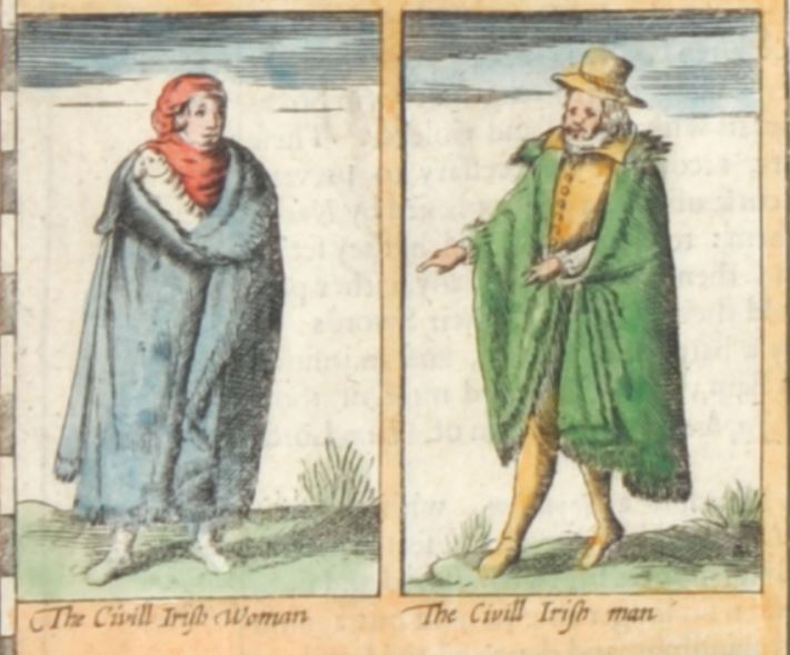 CatSPorter's tweet photo. Gentle, civil or wild? All are welcome to the #PurposeandPortrayal lecture tomorrow @UlsterMuseum. I’ll be talking about John Speed’s view of #Ireland and its people through #HistoricMaps #MapsOfIreland #IrishMaps #EarlyIrishMaps #OldMaps #JohnSpeed #cartography https://t.co/8qyGUxjokv