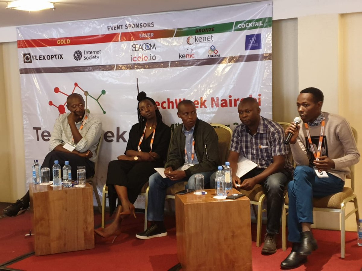 TechWeek2's tweet image. A conversation on the importance of peering: peering bilaterals &amp;amp; BGP traffic engineering being championed by representatives from @wolcomm @SEACOM @kixp_support 

#techweek2019 TechWeek #peeringbilaterals