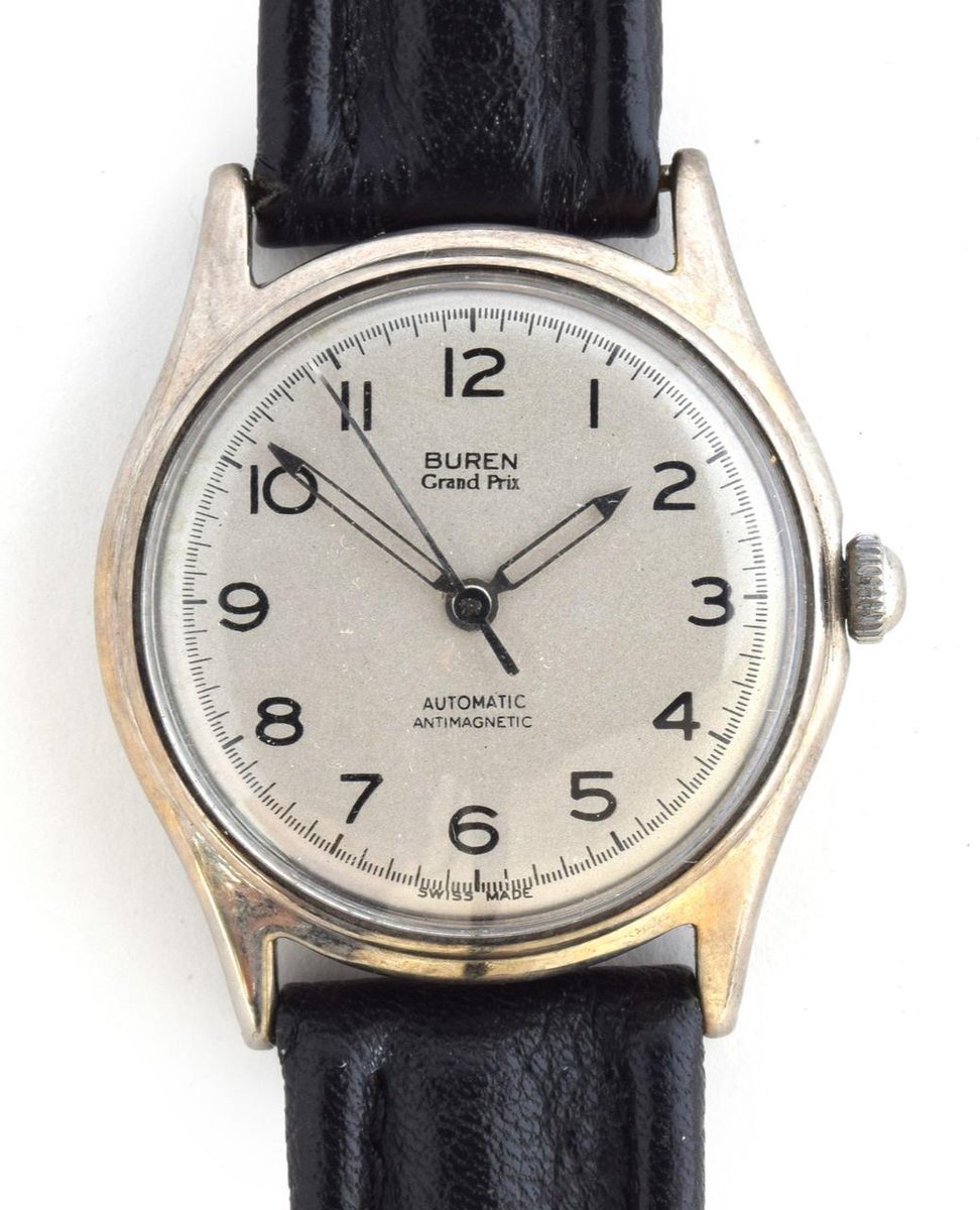 A BUREN GRAND PRIX RARE PENDULUM AUTOMATIC GENTLEMAN'S STEEL WRIST WATCH
#compressor #epsa #swiss #horlogeek #horlogerie #watchservice #wristporn #waterman12 #rarebird #watchoftheday