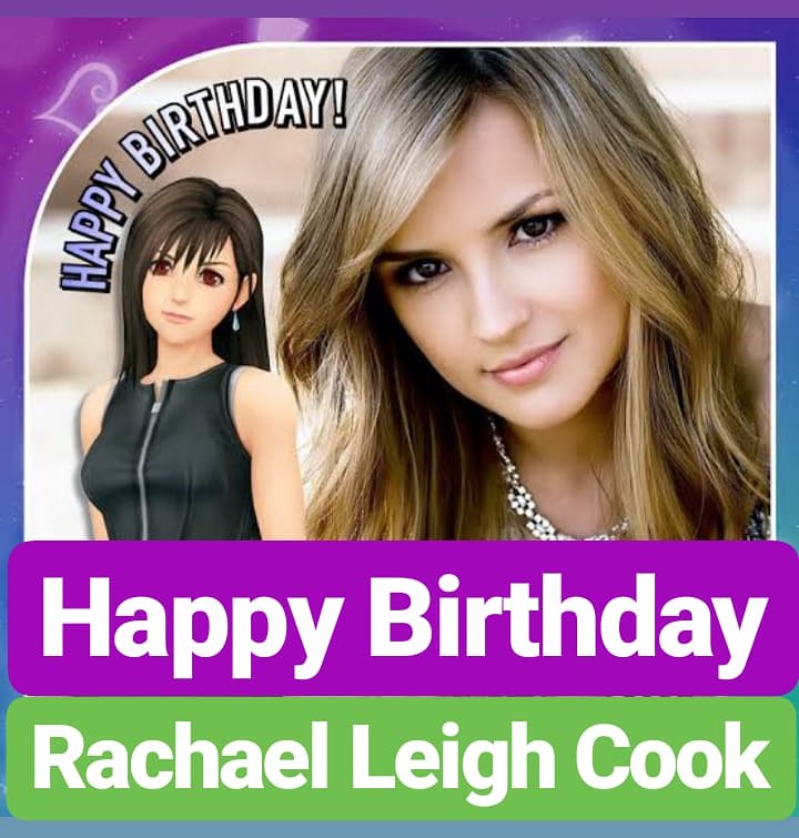 Happy Birthday 
Rachael Leigh Cook 