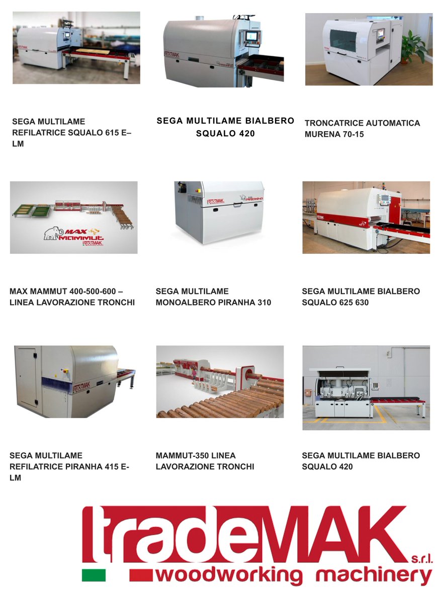 SrlTrademak's tweet photo. Woodworking Innovations 🇮🇹👉https://t.co/nMCLdpGHJV 👈🇮🇹

#sawmillmachinery #sawmilltechnology #woodworkinginnovations #woodworkingmachinery #woodworking #segheria #sawntimber #scierie #multilames #mehrblattkreissaegen #sägewerk #aserradero #pilana #holz #solidwoodpanels #timber https://t.co/nuMKXRMIBb