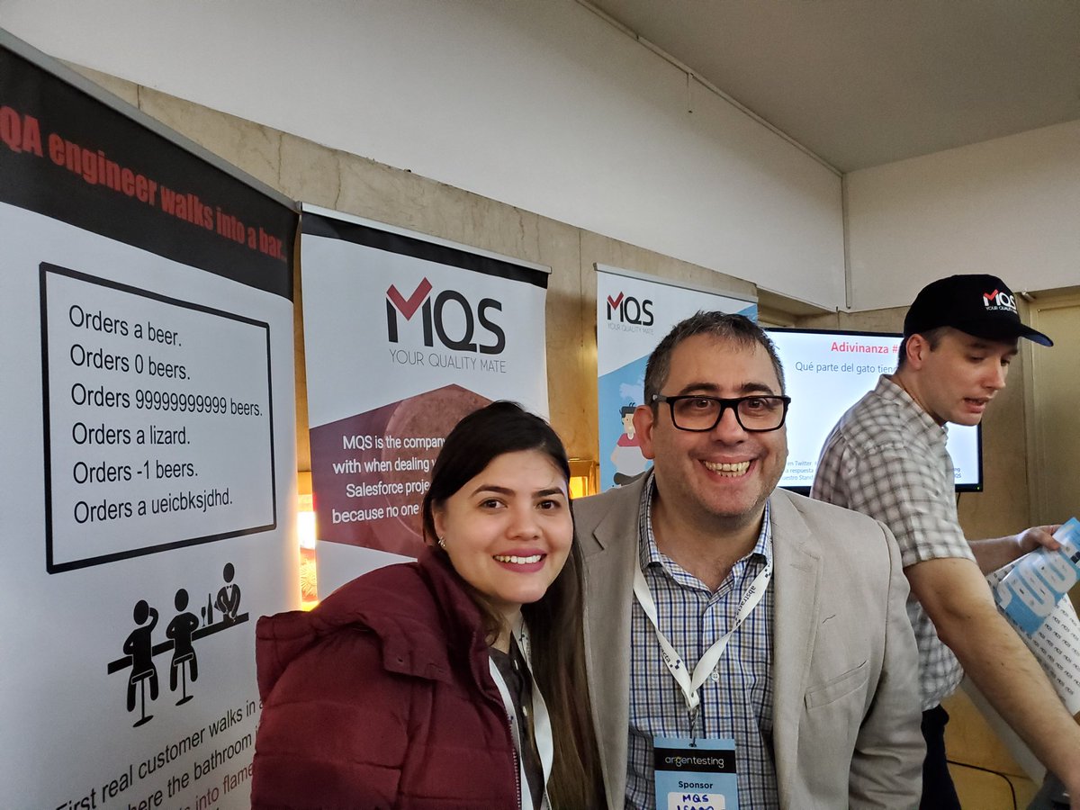 MqsCompany's tweet photo. Seguimos entregando los gorros a los ganadores... @argentesting #MqsEnArgentesting #Argentesting2019 https://t.co/c5lf6ZG8vC
