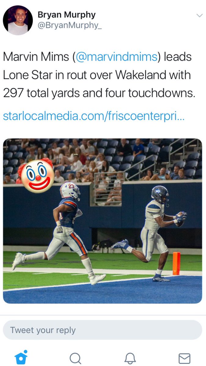 #TweetsThatDidntAgeWell Don’t test Black Jesus. <a href="/marvindmims/">Marvin Mims Jr.</a> owns you now, <a href="/Q1L2ICY/">WindyCityKid</a> 💀