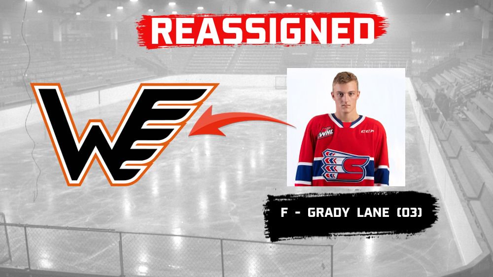 NEWS: Sixteen year old forward Grady Lane has been reassigned to Winkler from the WHL's Spokane Chiefs. Read all about it here. buff.ly/30Or1K6 #goflyersgo