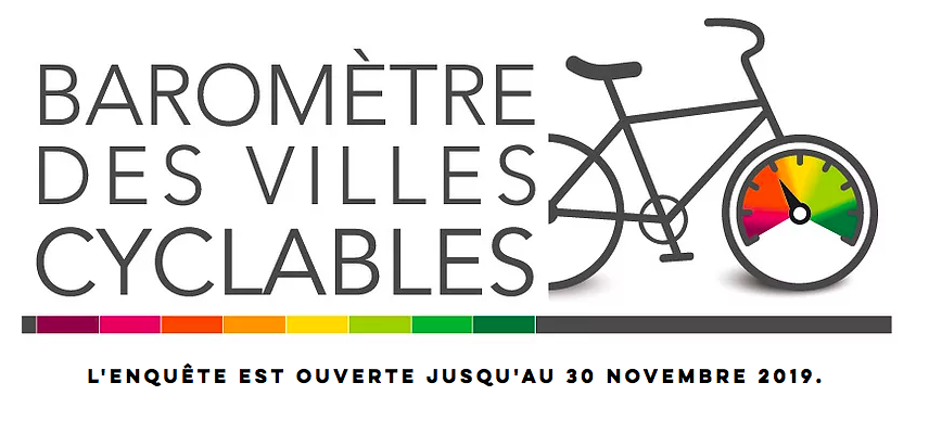 metropolerennes's tweet photo. La seconde édition de l’enquête nationale "Baromètre des villes cyclables 2019 / Parlons #Vélo" de la @FUB est en cours jusqu’au 30 novembre. L’occasion pour les #cyclistes 🚴‍♂️🚴‍♀️de faire part de leur ressenti. Pour participer, c’est ici 👉> https://t.co/KgqoAJHkTT https://t.co/tjeHtkdhce