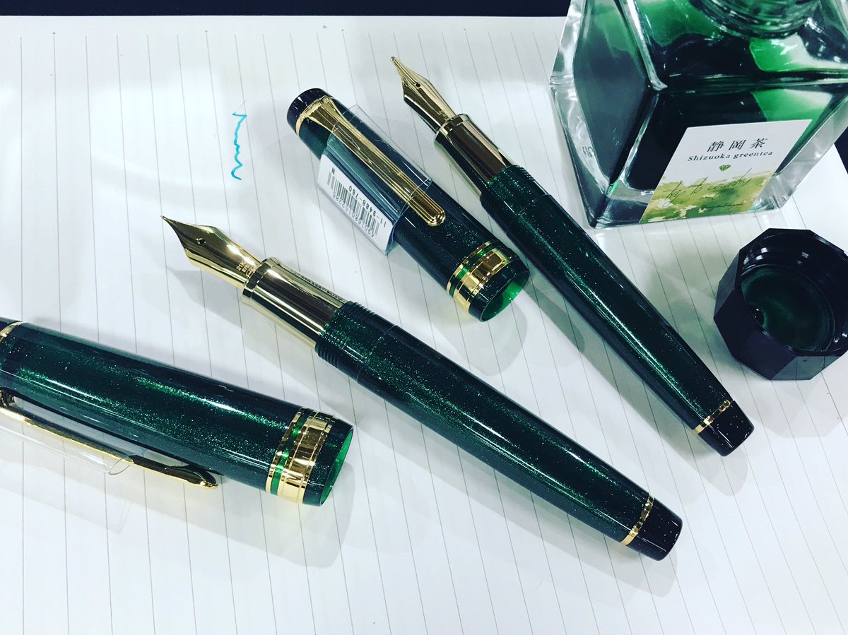 文具館コバヤシ 静岡茶万年筆 文具館コバヤシ - オリジナル万年筆 ⁄ 新