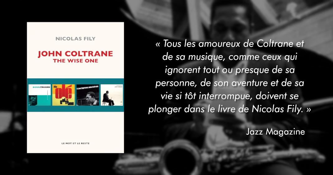 VersionStandard's tweet image. 🏆 JEU CONCOURS 🏆

Gagnez un exemplaire de la superbe biographie de "John Coltrane - The Wise One", par Nicolas Fily. 

Pour participer, follow &amp;amp; RT ! 🔁

📚 @LeMotetleReste 
#JeuConcours #VendrediLecture