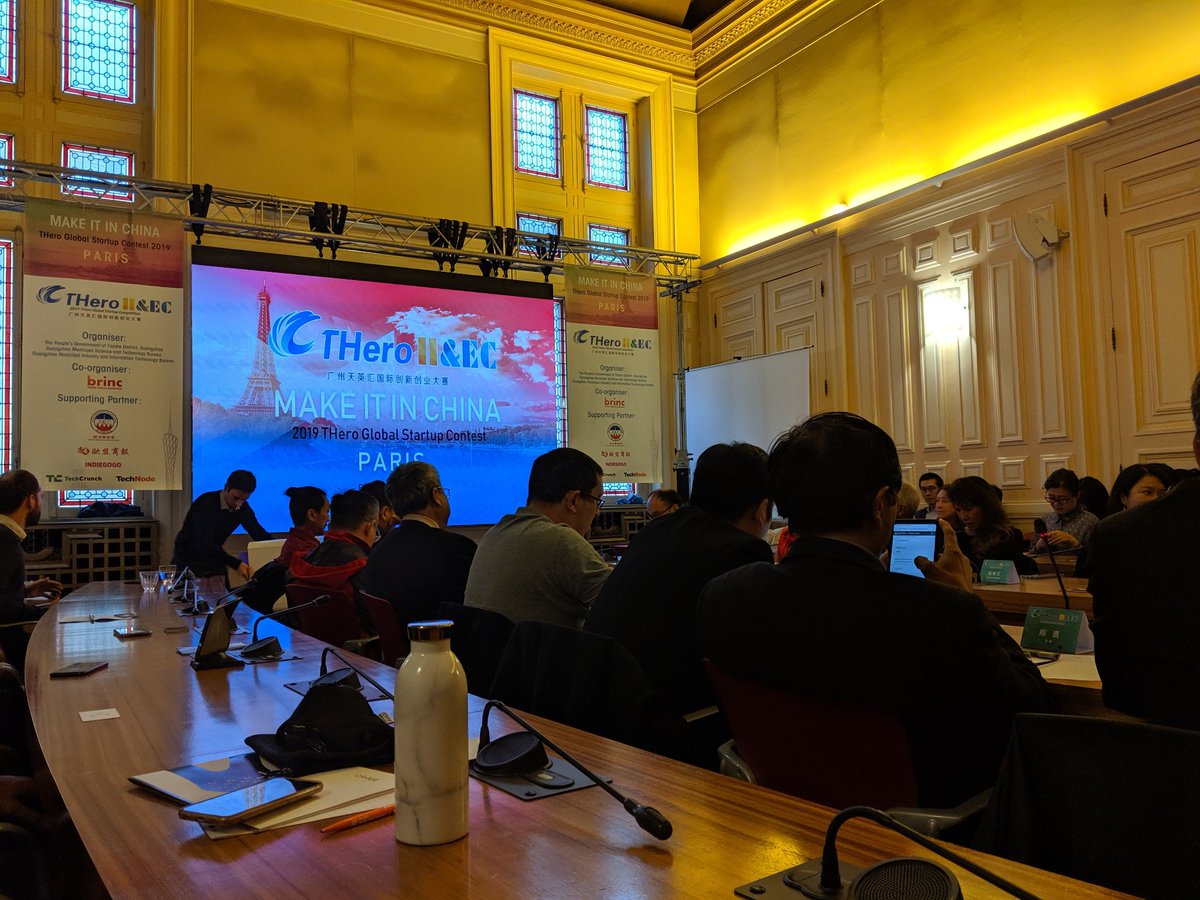 svlad1983's tweet photo. Competing in the SemiFinals of Make it in China in Paris today to get @CapteIOT on the Chinese market! @brinciot https://t.co/xbsFfwQ1Ld