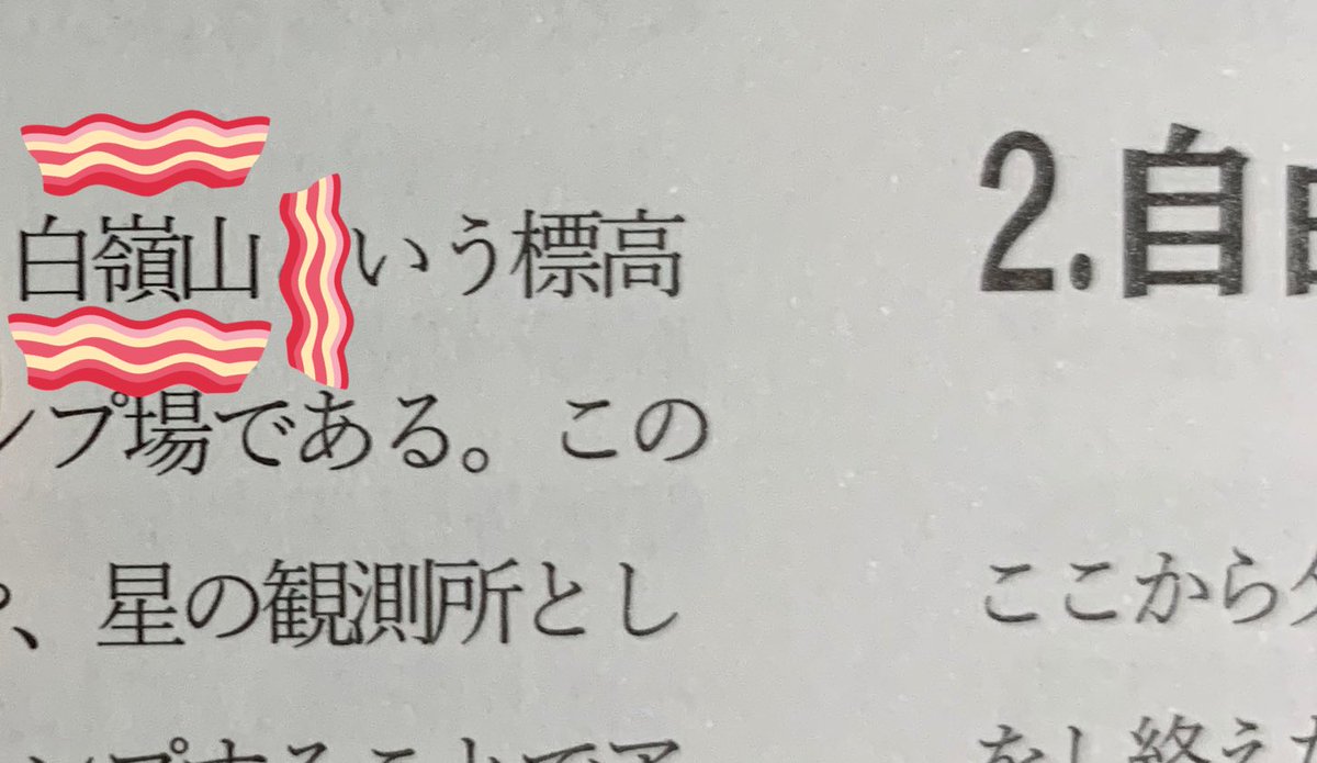 葱飯さぶろう A Twitter 苗字での読み方も何通りあるそうですね ベーコンも鰹節に見えてきたのでハクレイサンで通してみます