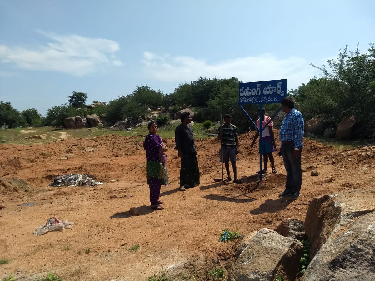 telanganafacts's tweet image. RT Coltr_Jogulamba "#dumpingyard, #graveyard boards fixed, Handpump repairs, electrical problems &amp;amp; demolished the old houses, cleaning the gramachavidi at Kothulagidda GP.
#30daysactionplan 
TelanganaCMO 
IPRTelangana https://t.co/zZBcFnaEvw"