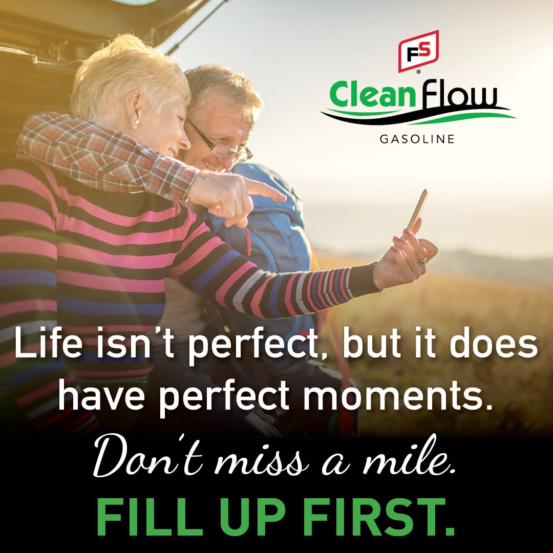 FSCooperatives's tweet photo. State-of-the-art-chemistry in #FSCleanFlow gasoline ensures clean fuel systems that perform, so you can focus on the moments that matter. 

 #UnleashTheClean https://t.co/lnkg80dMQg
