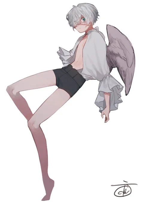 #天使の日
滑り込みで間に合わなかった…落書き… 