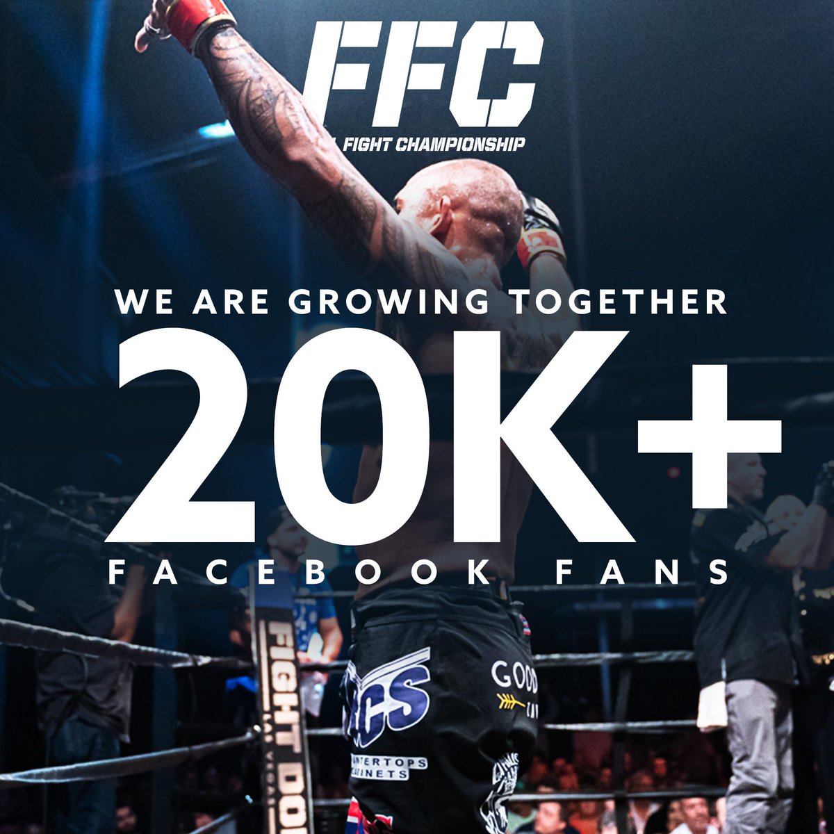 FFCfighting's tweet photo. ❤️ 20K on Facebook!

🙏🏼 Thank you for your support https://t.co/ZgCGNzilV0