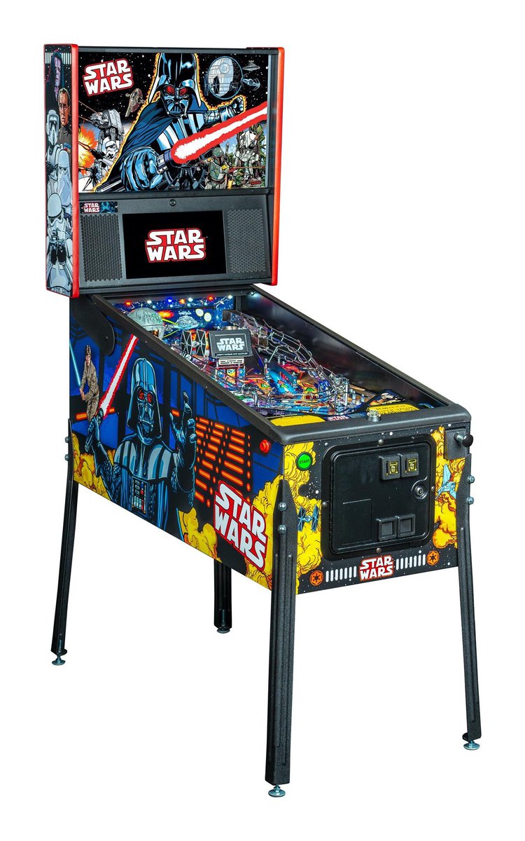sternpinball's tweet photo. Star Wars Comic Art Pro and Premium! #ForceFriday #StarWars #SternPinball @RandyMartinez40 @starwars https://t.co/Olh2Xzorwy