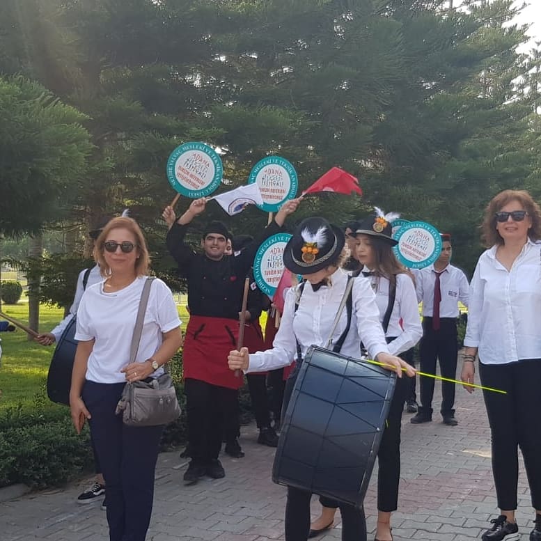 3. Adana Lezzet Festivaline Nezihe Yalvaç MTAL olarak renk kattık. http