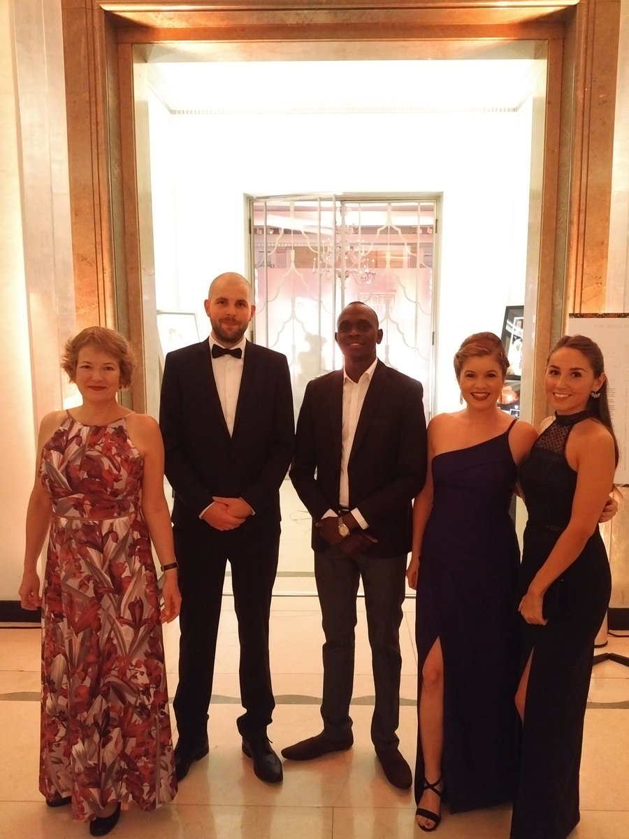 JulieRandles4's tweet photo. Team @BuildAfrica all dressed up and ready to go for the @BuildAfrica ball: raising funds to help get #everychildinschool #everychildlearning https://t.co/Ls3L6z61bC