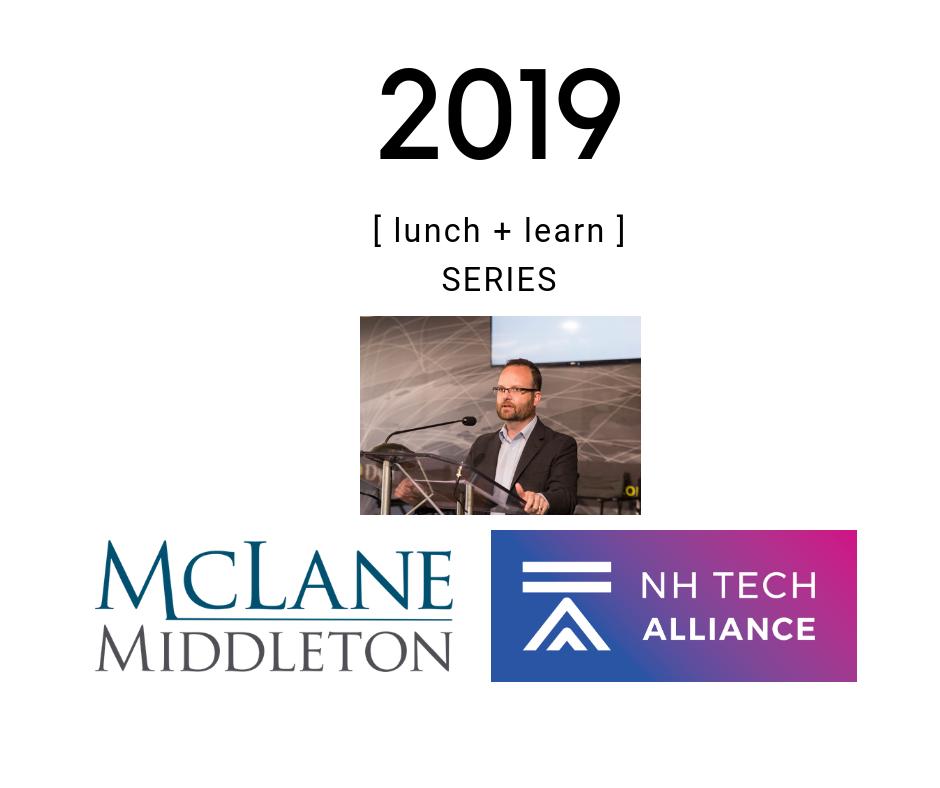 LUNCH &amp; LEARN!  Customer Discovery: Who, What, When, Where &amp; Why, featuring Joshua Cyr, NH Tech Alliance's Senior Director of Startup Initiatives. Join us next Tues. Oct 8th at McLane Middleton. Must register: buff.ly/2VcAPMS @jcyr <a href="/McLaneMiddleton/">McLane Middleton</a>