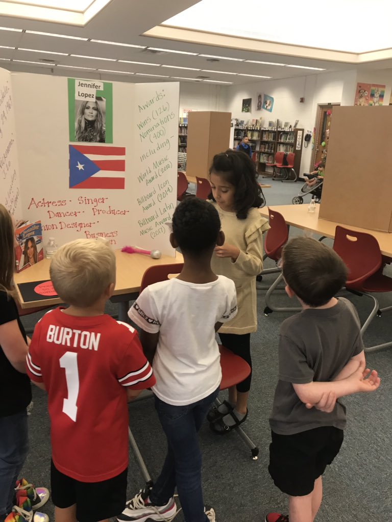 twestmor's tweet photo. This week we have celebrated and studied about Hispanic Heritage month. To cap the week off we had a great Hispanic Heritage living wax museum! So proud of the students and all their hard work! @wsfcsELs @WalkertownElem2 #prodteacher #tiredteacher #myprincipalrocks https://t.co/qsbA7Uf0Vz