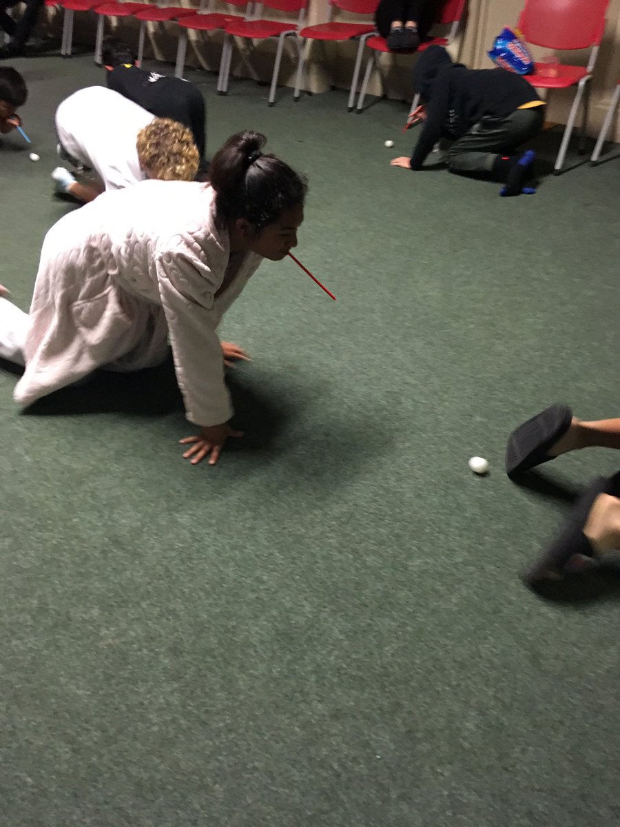 KWS_Westwood's tweet image. Friday night fun with ping-pong ball relays for the boarders @KWS_Westwood #simplefun #lettingoffsteam