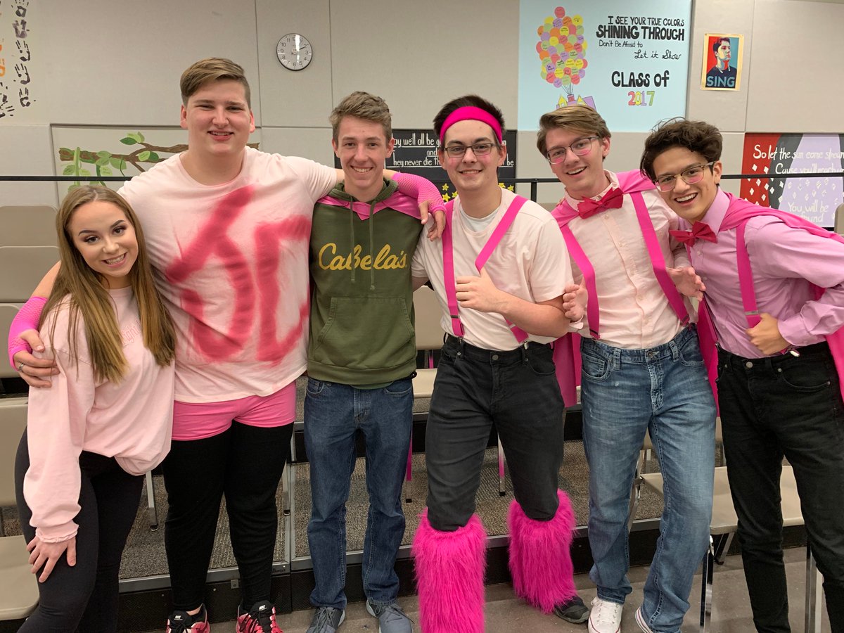 These kids are living our #choirculture. They were decked out in pink today because, 'We've got to support our bro'. Moments like this show our connectivity and humanity. These lessons are way more important than music. 💕 We ❤️JD #invest #trust #inspire #grow #weare192