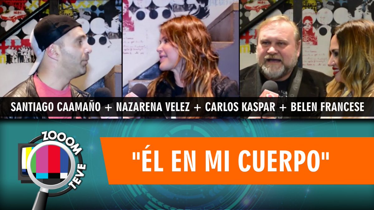 Recomendación Teatro: #ElEnMiCuerpo, con <a href="/veleznazarena/">Naza</a> <a href="/belufrancese/">Belen Franchese</a> <a href="/SantiagoCaamano/">Santiago Caamaño</a> Dir <a href="/CarlosKaspar/">Carlos Kaspar</a>  | Sáb 21:30hs <a href="/teatrobuenosai1/">teatrobuenosaires</a> (R Peña y Av Corrientes). 
¡Ultimas funciones antes de la gira nacional!

Mira la nota aqui:  youtu.be/CWdikLDp9WI
