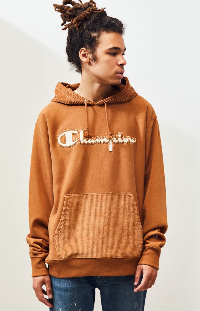 SOLELINKS's tweet photo. Ad: NEW @PacSun Exclusive Champion Corduroy Pullover Hoodies dropped here => https://t.co/PS5mFgqvad https://t.co/y0U9W87IHT