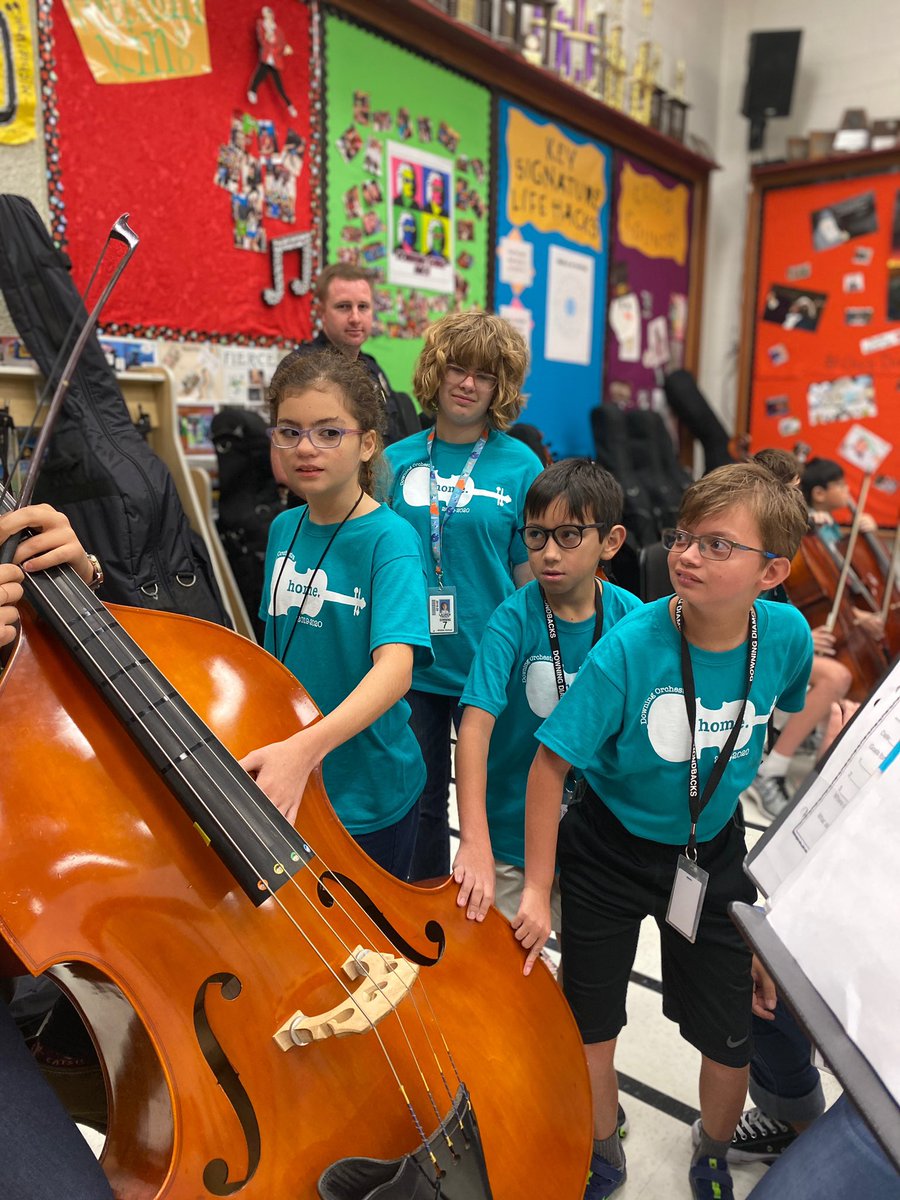 DowningBach's tweet photo. We had our first interactive concert of the year today and had the BEST time! #allmeansall #bassisboss https://t.co/UfSizbpaOD