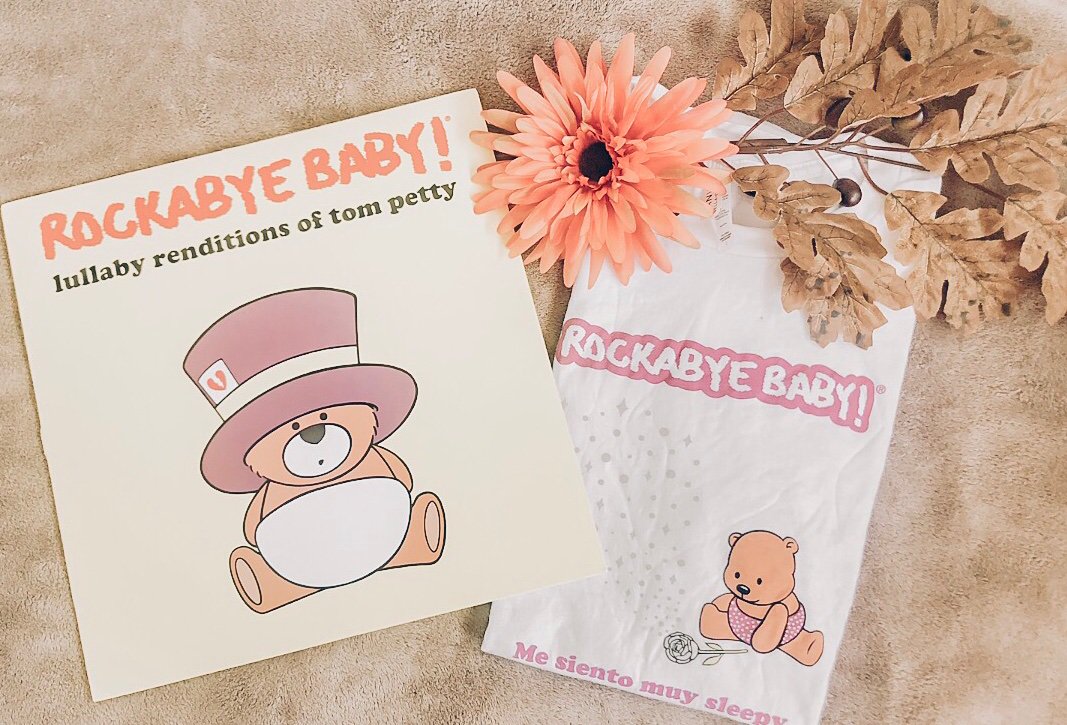 GypsyHeartMama's tweet photo. @rockabyebabymusic #gifted us this amazing vinyl record of Tom Petty’s music, transformed into a lullaby &amp; this great T-shirt! 

Vinyls, (select artists) cd’s, &amp; digital versions available!⁣
⁣
Check out their IG page &amp; website: https://t.co/287HvIjiSU⁣
⁣
#rockabyebabymusic https://t.co/umJMe6oVke