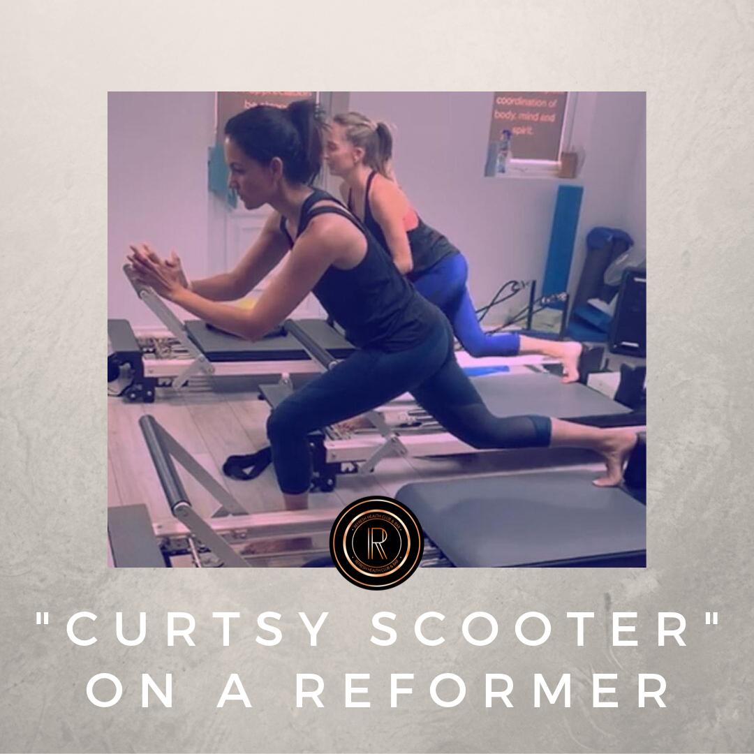 RefreshHealth86's tweet image. Curtsy Scooter at Refresh

We love this exercise as it is brilliant for anyone with back and hip problems. It also improves balance as well as works a whole range of muscles from abdominals to thigh muscles.