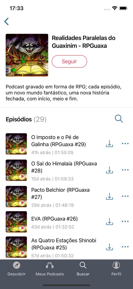 WeCastApp's tweet photo. @jujubavi @RPGuaxa Olá Pessoal, o feed esta normalizado ;) https://t.co/YIH3Dt3Xp2