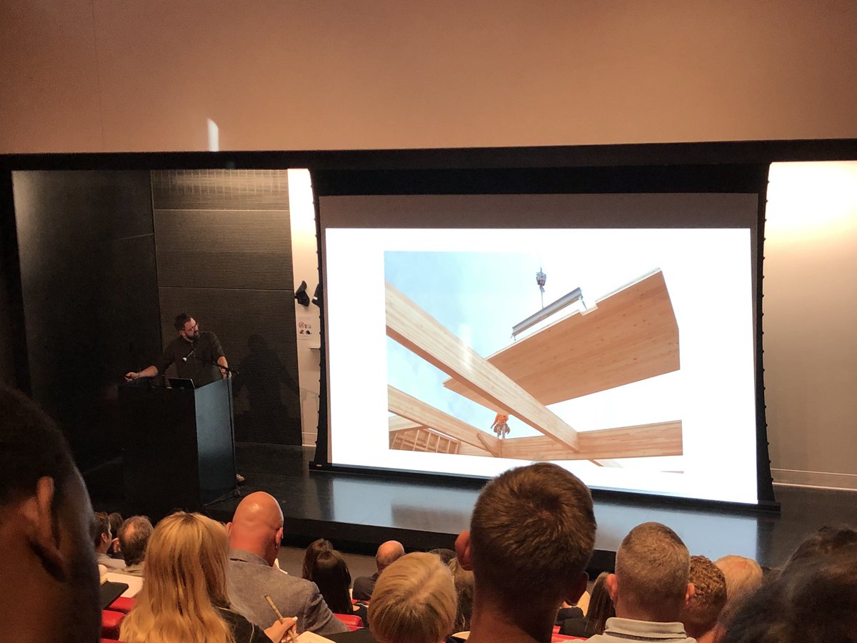 Mikkel Bøgh of <a href="/EFFEKTarch/">EFFEKT Architects</a> shared how his firm sought to rethink the built environment in search of happier and healthier shared living. #timbersymposium