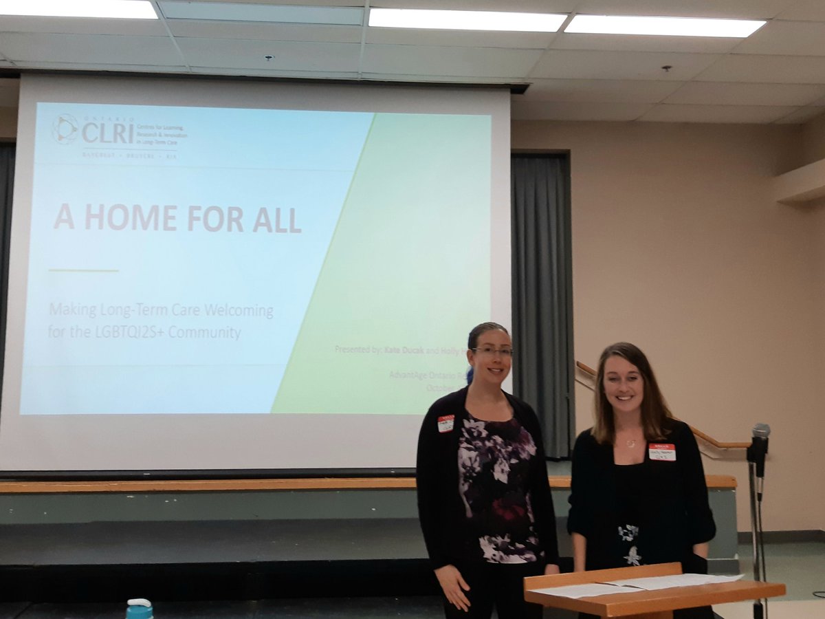 CLRI_LTC's tweet photo. We had a great time connecting with @AdvantAgeOnt Region 2 #longtermcare homes sharing our work and resources to support #LGBTQ+ residents and team members. Thank you for being brave with us!
#clriconnects #clrishares https://t.co/nOa8aCzyRB