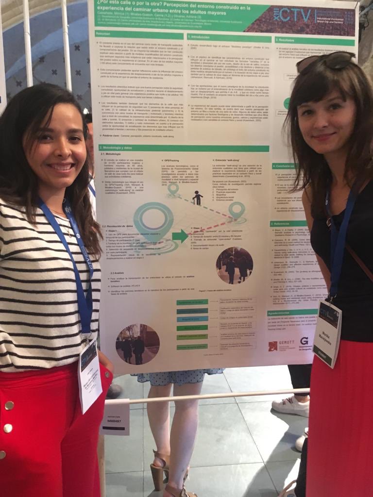 MonikaWiktoriaM's tweet photo. Today we are presenting posters at International Conference Virtual City and Territory #CTVI  @irenitayyo @MonCastaneda @gemott @Geografia_UAB @UPC_School https://t.co/JOmhgJ1lrN